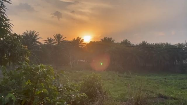 Sunset on March 14th 2026